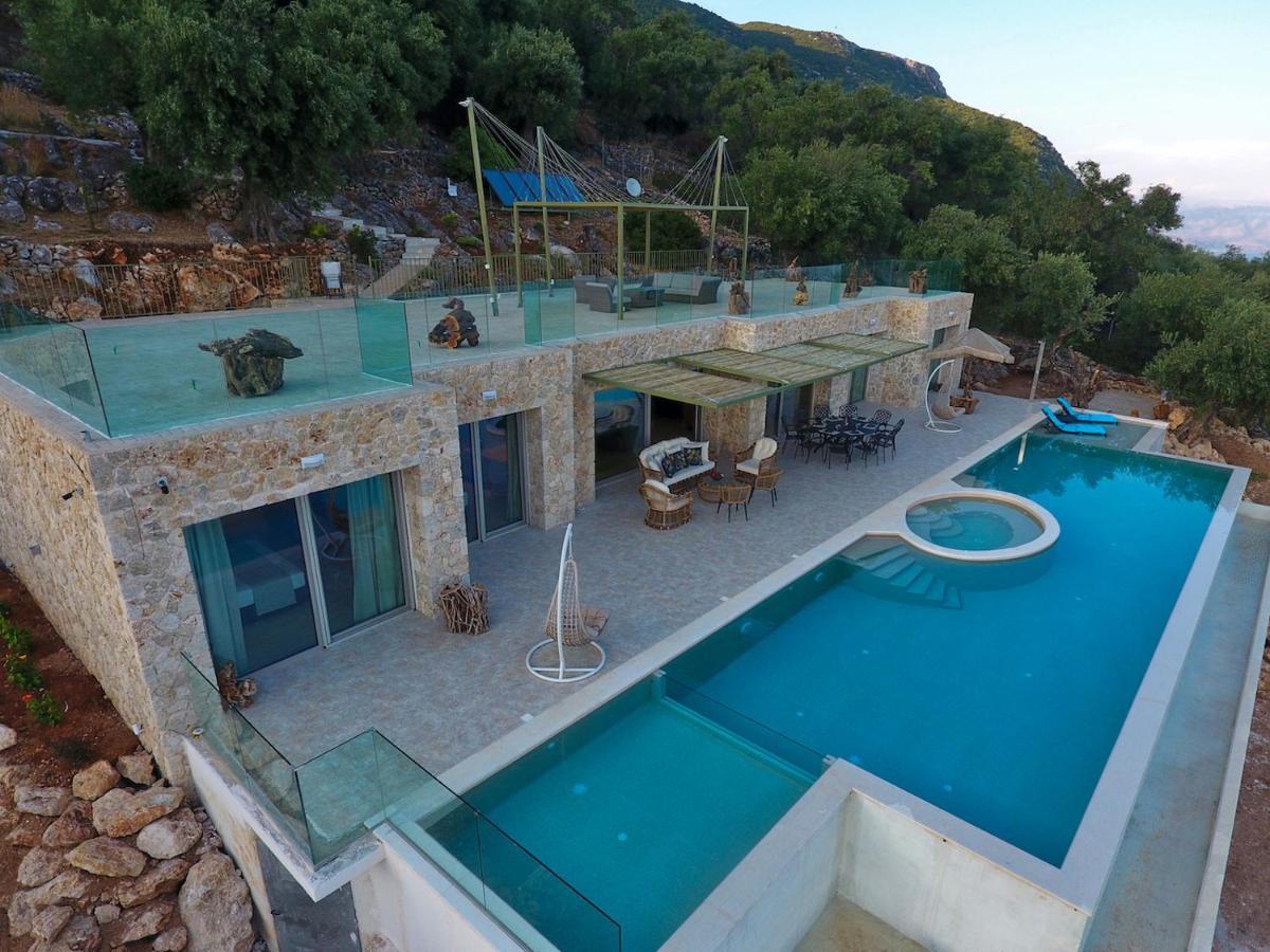 Summerwine Luxury Villa Sea View Private Pool Spartylas Exterior photo
