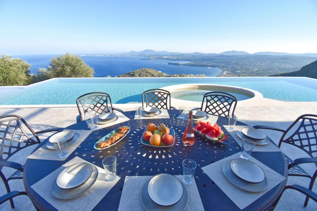 Summerwine Luxury Villa Sea View Private Pool Spartylas Exterior photo